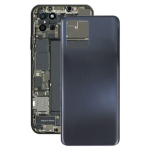 For OPPO Realme 8 Battery Back Cover (Black)