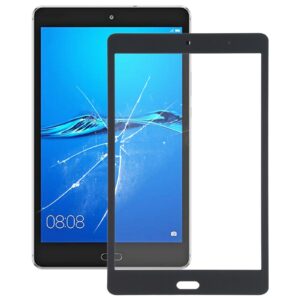 For Huawei MediaPad M3 Lite 8.0 CPN-W09 CPN-AL00 Front Screen Outer Glass Lens (Black)