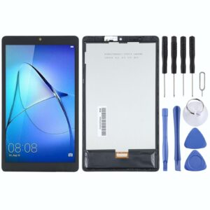 Original LCD Screen for Huawei MediaPad T3 7.0 Wifi BG2-W09 Digitizer Full Assembly with Frame(Black)