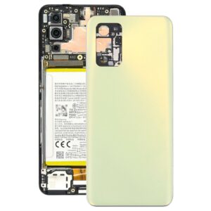 For OPPO Realme Q3 Pro 5G / Realme Q3 Pro Carnival Original Battery Back Cover + Middle Frame (Yellow)
