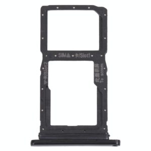 SIM Card Tray + SIM Card Tray / Micro SD Card Tray for Honor 9X (Black)