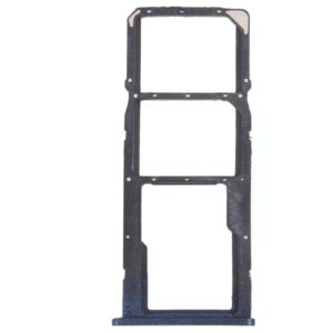 SIM Card Tray + SIM Card Tray + Micro SD Card Tray for Honor 7C(Blue)