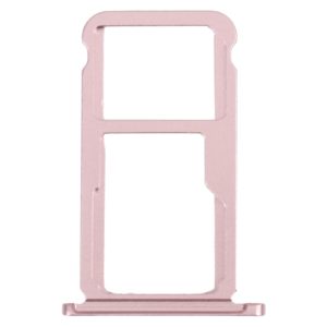SIM Card Tray + SIM Card Tray / Micro SD Card Tray for Honor Mate 9 Lite (Pink)