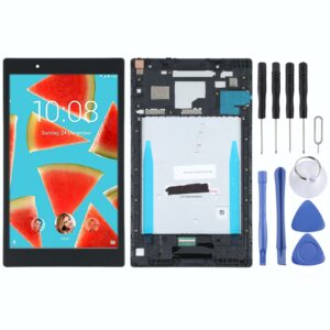 OEM LCD Screen for Lenovo 8504 8504F 8504X TB-8504N Digitizer Full Assembly with Frame (Black)