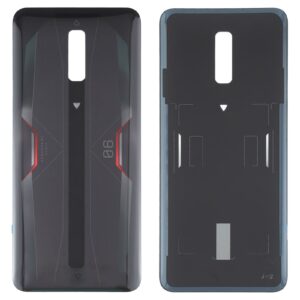 Glass Battery Back Cover for ZTE Nubia Red Magic 6(Black)