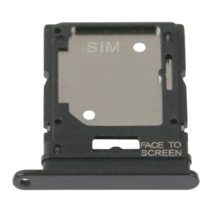 SIM Card Tray + Micro SD Card Tray For Xiaomi Redmi Note 11 Pro 4G/Redmi Note 11 Pro 5G/Redmi Note 11E Pro/Redmi Note 11 Pro+ 5G India/Poco X4 Pro 5G (Black)