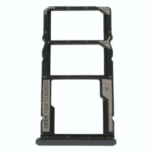 SIM Card Tray + SIM Card Tray + Micro SD Card Tray For Xiaomi Redmi Note 11E (Black)
