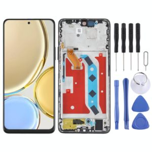 Original LCD Screen For Honor X30 Digitizer Full Assembly with Frame (Black)