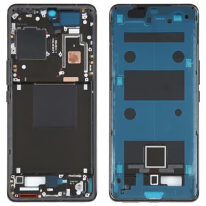 For Xiaomi 12S Ultra Original Front Housing LCD Frame Bezel Plate (Black)