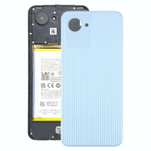 For Realme C30 Original Battery Back Cover(Blue)
