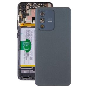 For vivo V23 Pro Original Battery Back Cover with Camera Lens Cover(Black)
