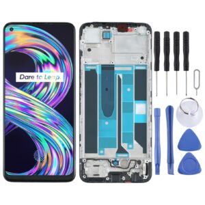 LCD Screen and Digitizer Full Assembly with Frame for OPPO Realme 8 Pro