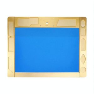 Aluminum Alloy Multi-function Microscope Base Workbench Electronic Mat Welding Blanket (Gold)