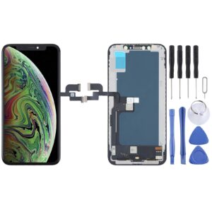 For iPhone XS Soft OLED LCD Screen for with Digitizer Full Assembly