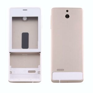 Full Housing Cover (Front Cover + Battery Back Cover) for Nokia 515(Gold)