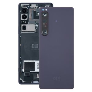 For Sony Xperia 1 IV Original Battery Back Cover(Violet)