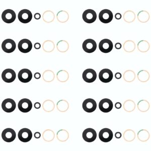 For Xiaomi Redmi Note 11T Pro+ 10pcs Back Camera Lens