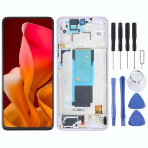 For Xiaomi Redmi Note 11 Pro+ 5G LCD Screen For Digitizer Full Assembly with Frame(Purple)