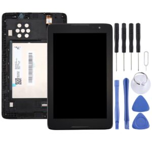 OEM LCD Screen for Lenovo A8-50 Tablet / A5500 Digitizer Full Assembly with Frame (Black)