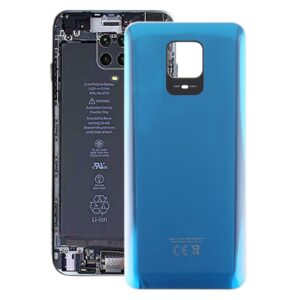 For Xiaomi Redmi Note 9 Pro Max OEM Glass Battery Back Cover(Blue)