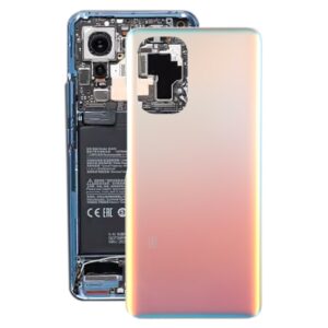 For Xiaomi Mi 11x OEM Glass Battery Back Cover(Silver)