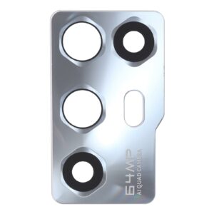 For ZTE Nubia Red Magic 6R NX666J Back Camera Lens(Silver)