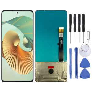 AMOLED Material LCD Screen for ZTE Axon 30 Pro 5G A2022 With Digitizer Full Assembly(Black)