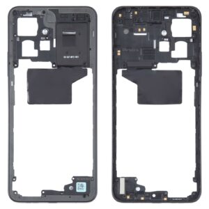 For Xiaomi Redmi Note 12 4G Original Middle Frame Bezel Plate (Black)