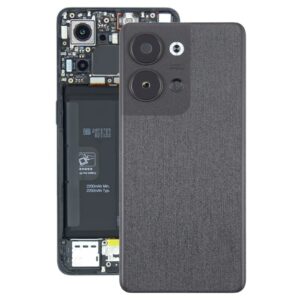 For OPPO Reno9 Pro Original Battery Back Cover with Camera Lens Cover(Black)