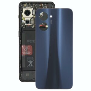 For Realme C33 Original Battery Back Cover(Black)