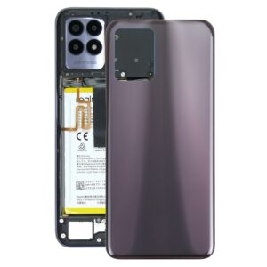 For Realme 8i Original Battery Back Cover(Black)