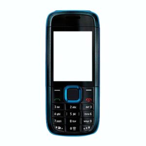 For Nokia 5130XM Full Housing Cover(Blue with Hebrew Keypad)