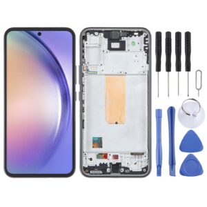 Original LCD Screen For Samsung Galaxy A54 SM-A546B Digitizer Full Assembly with Frame