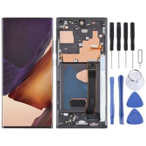 OLED LCD Screen For Samsung Galaxy Note20 Ultra 5G SM-N986B Digitizer Full Assembly with Frame