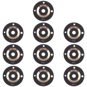 10 PCS Back Camera Lens for Realme 11 Pro+ (Gold)