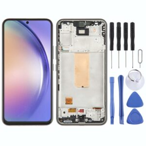 For Samsung Galaxy A54 5G SM-A546 TFT LCD Screen Digitizer Full Assembly with Frame, Not Supporting Fingerprint Identification