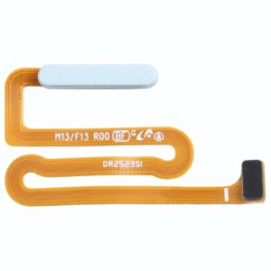 For Samsung Galaxy M13 SM-M135F Original Fingerprint Sensor Flex Cable (Blue)