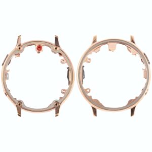 Original Steel Material Original LCD Screen Frame Bezel Plate For Samsung Galaxy Watch Active2 44mm SM-R820 (Gold)