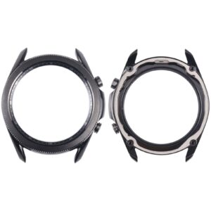 Original LCD Screen Frame Bezel Plate For Samsung Galaxy Watch 3 45mm SM-R840 (Black)