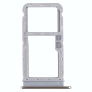 For Motorola Moto G Fast SIM Card Tray + Micro SD Card Tray (Silver)