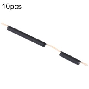 For Samsung Galaxy A11 SM-A115 10pcs Power Button + Volume Control Button(Black)