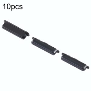 For Samsung Galaxy J5 2017 SM-J530 10pcs Power Button + Volume Control Button(Black)