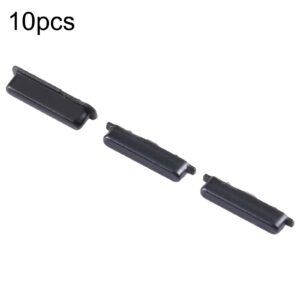 For Samsung Galaxy J7 2017 SM-J730 10pcs Power Button + Volume Control Button(Black)