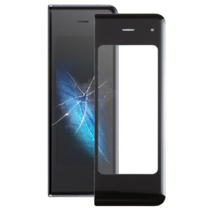 For Samsung Galaxy Z Fold SM-F900/W20 LCD Secondary Screen Outer Glass Lens with OCA Optically Clear Adhesive