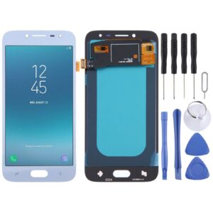 OLED Material LCD Screen and Digitizer Full Assembly for Samsung Galaxy J2 Pro 2018 SM-J250(Blue)