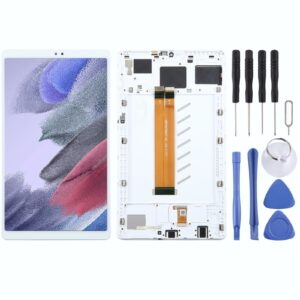 For Samsung Galaxy Tab A7 Lite SM-T220 WiFi Edition Original LCD Screen Digitizer Full Assembly with Frame (White)