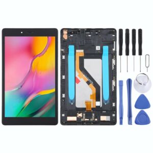 For Samsung Galaxy Tab A 8.0 2019 SM-T295 LTE Edition Original LCD Screen Digitizer Full Assembly with Frame (Black)