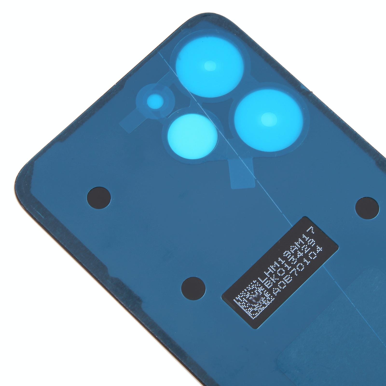 Black Battery Cover For Xiaomi Redmi 12 4G - Replacement Back Case By Wigento
