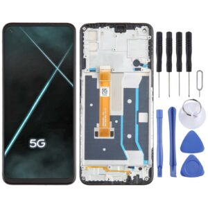 For OPPO K7x OEM LCD Screen Digitizer Full Assembly with Frame