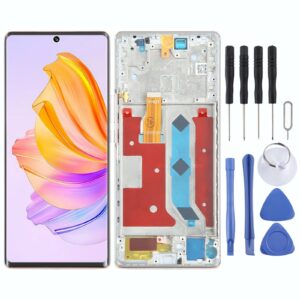 For Honor 80 SE Original LCD Screen Digitizer Full Assembly with Frame (Gold)